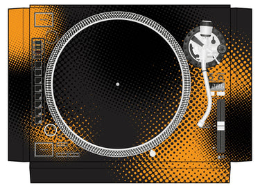 Reloop RP 8000 Skin Orange Dot